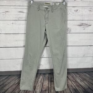 Buckle BKE Pants Mens 31 R Gray Pierce Straight Chino Career Office Casual
